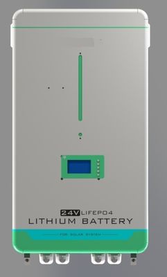 batterie fixée au mur à énergie solaire domestique des systèmes 1200ah de stockage de 25.6V 200AH