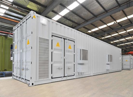 système solaire extérieur de 1.2mwh BESS Solar Storage 500kwh ESS
