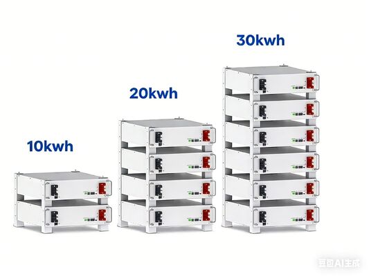 100Ah de cycle profond LiFePO4 solution d'alimentation par batterie hors réseau