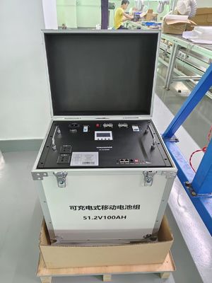centrale portative des télécom Lifepo4 de batterie de support du serveur 48V