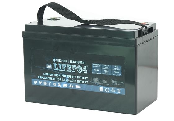 batterie Lifepo4 portative de 12V 75AH pour la batterie au lithium de secours de puissance