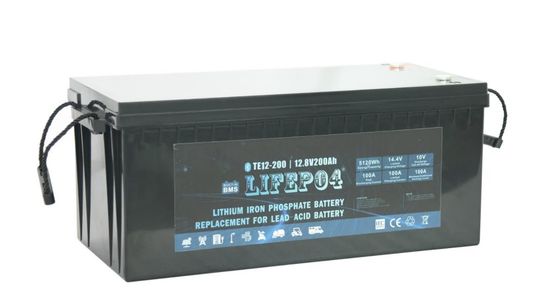 Batterie portative de l'ABS 12v 150ah Lifepo4 pour la puissance de secours