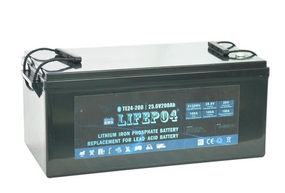 ABS portatif Li Fe Phosphate Battery de la batterie Lifepo4 de 24V 120AH