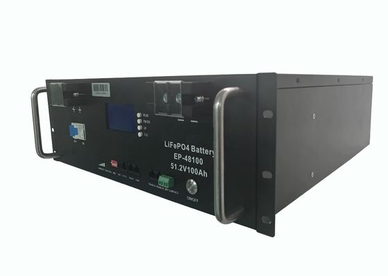 tonnelier Server Rack Lifepo 4 de support de batterie de télécom de 51.2V 50AH