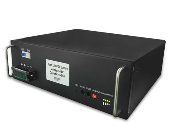solutions de puissance de télécom des réseaux de réserve de batterie des télécom 5120wh 48V 50AH