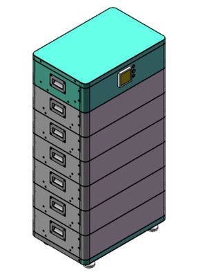 support de batterie solaire domestique de bâti de mur des batteries d'accumulateurs de 48V LiFePo 100ah