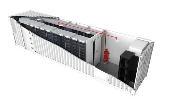 MWH BESS Battery Energy Storage System 500kwh au paquet 1,37 de batterie de MWH ESS