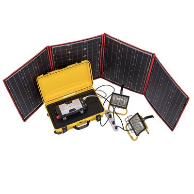 Kit portatif de secours extérieur de batterie de secours de la source d'énergie de batterie au lithium 51.2v