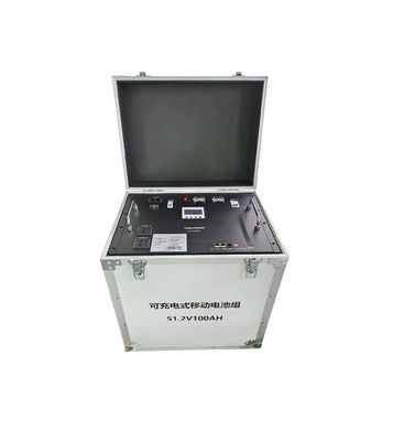 51.2v tonnelier de secours portatif Emergency Battery Pack de la batterie 100ah
