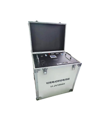 Batterie de secours campante portative extérieure de la station 51.2v d'alimentation de secours de 48V 100ah