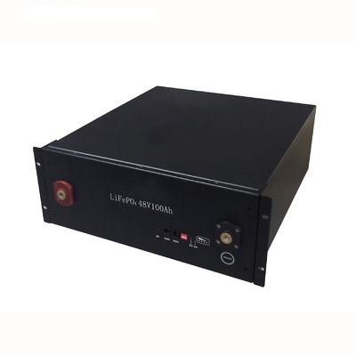 la télécommunication de 51.2V 100AH alimentation la banque de batterie de télécom des systèmes LFP