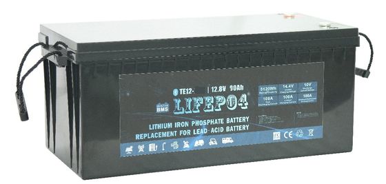 Une batterie LiFePO4 à cycle profond fiable, capacité de 100 Ah et température de fonctionnement -20-50 °C
