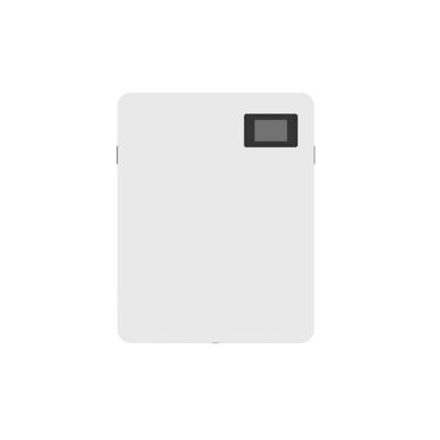 Système de stockage d'énergie de batterie au lithium-ion à coque noire et blanche personnalisé avec logiciel de surveillance avancé